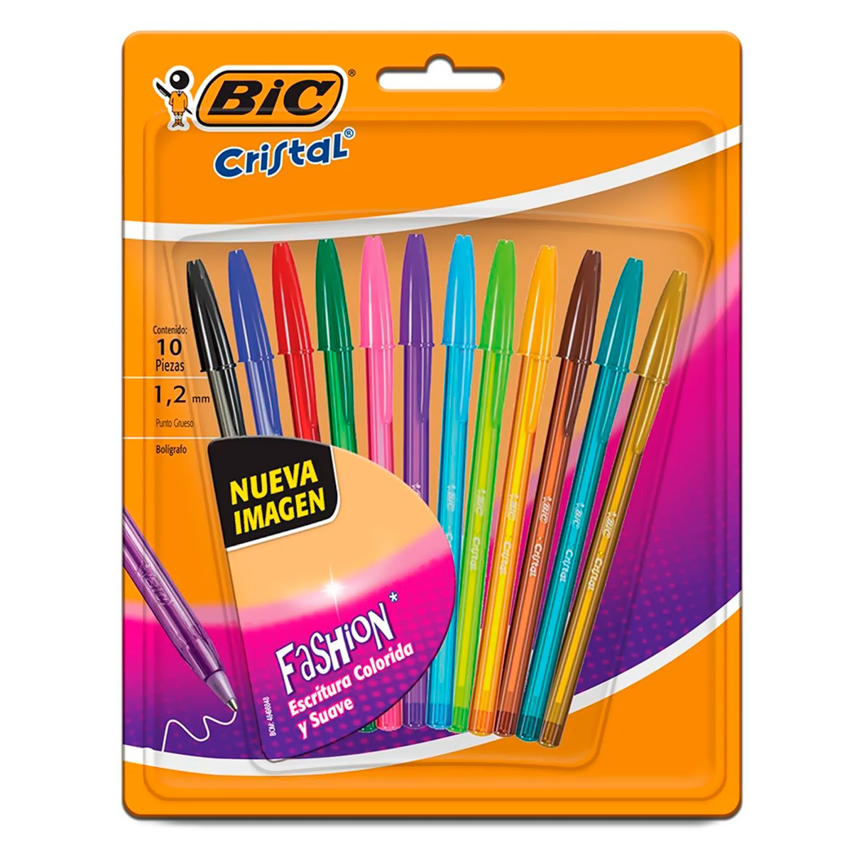 Papeler A Comercial Bol Grafo Bic Cristal Fashion C